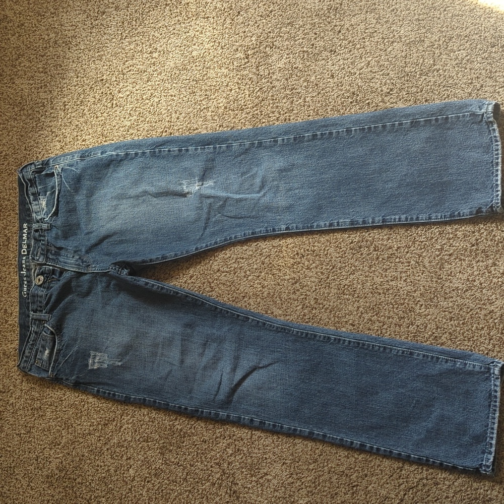 Men's Dark wash Guess Jeans Size 34x32